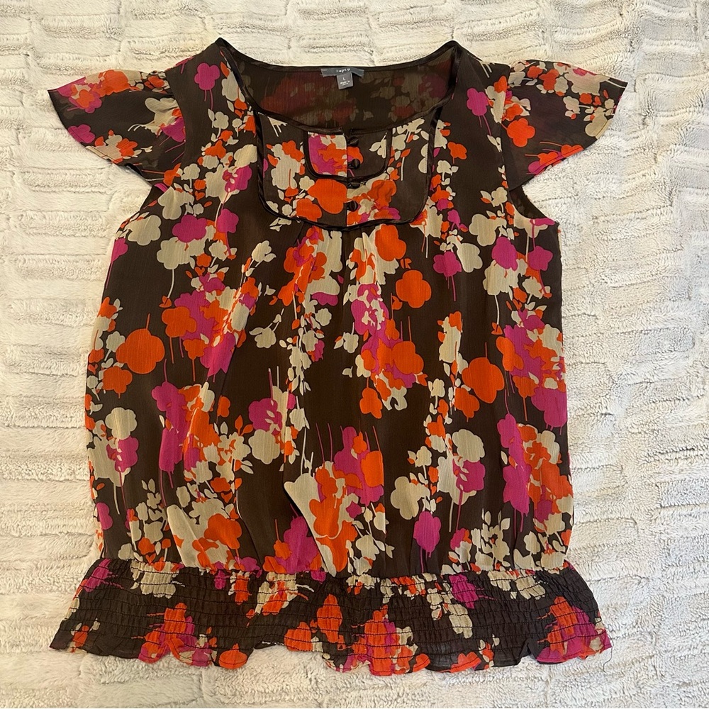 Apt 9 Floral Blouse